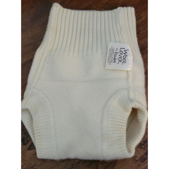 Wool Lover By Kissaluvs Diaper cover Size Medium Merino Wool Made In Korea - Picture 5 of 6